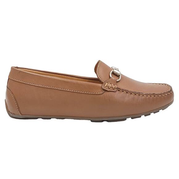 Marc Joseph NY Women Slip On Horse-bit Loafer Sarasota Size  Marc Joseph NY Women Slip On Horse-bit Loafer Sarasota Size US 6 Tan Leather